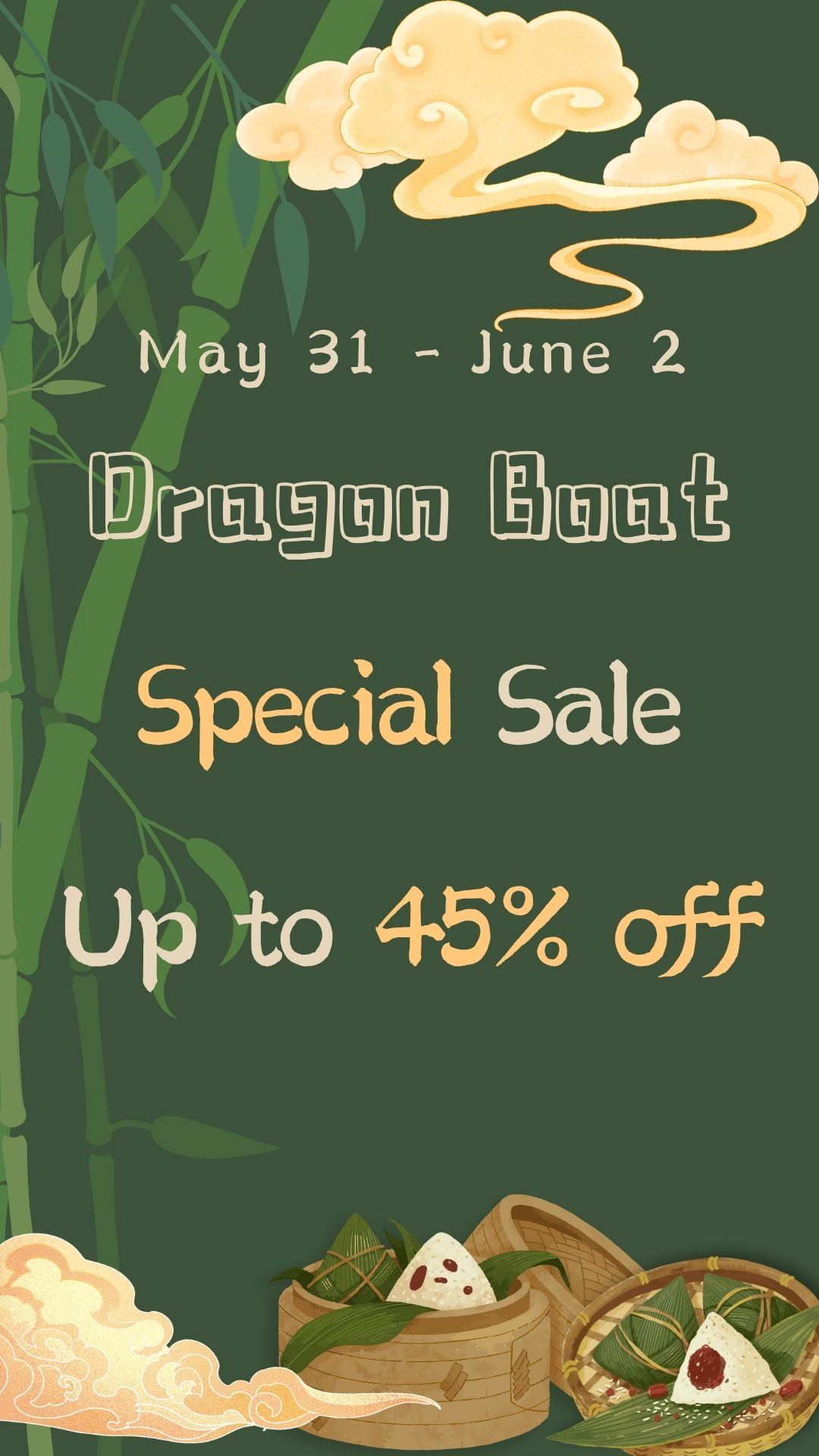 Dragon Boat Festival Sale Banner